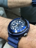 ĐỒNG HỒ SEIKO PROSPEX QUARTZ BLUE DIAL SOLAR MEN'S WATCH SNE533