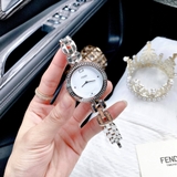 ĐỒNG HỒ NỮ FENDI F351034000 MY WAY WHITE DIAL STAINLESS STEEL