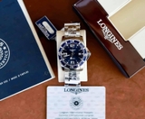 ĐỒNG HỒ LONGINES HYDROCONQUEST AUTOMATIC BLUE DIAL MENS L3.742.4.96.6 (L37424966)