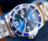 ĐỒNG HỒ LONGINES HYDROCONQUEST AUTOMATIC BLUE DIAL MENS L3.742.4.96.6 (L37424966)