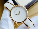 ĐỒNG HỒ NỮ CALVIN KLEIN SEDUCE QUARTZ WHITE DIAL LADIES WATCH K4E2N616