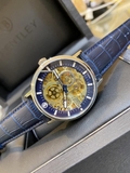 ĐỒNG HỒ NAM BENTLEY BL1833-25MWNN AUTOMATIC CASE SILVER BLUE DIAL DÂY DA