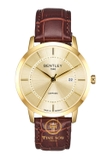 ĐỒNG HỒ NAM BENTLEY BL1806-10MKKD QUARTZ CASE GOLD DÂY DA