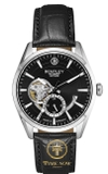 ĐỒNG HỒ NAM BENTLEY BL1831-25MWBB AUTOMATIC CASE SILVER DÂY DA