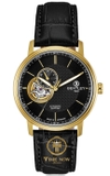 ĐỒNG HỒ NAM BENTLEY BL1832-25MKBB AUTOMATIC CASE GOLD DÂY DA