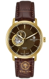 ĐỒNG HỒ NAM BENTLEY BL1832-25MKDD AUTOMATIC CASE GOLD DÂY DA