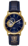 ĐỒNG HỒ NAM BENTLEY BL1832-25MKNN AUTOMATIC CASE GOLD DÂY DA