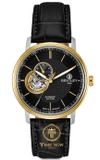 ĐỒNG HỒ NAM BENTLEY BL1832-25MTBB AUTOMATIC CASE DEMI DÂY DA