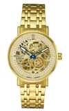 ĐỒNG HỒ NAM BENTLEY BL1833-25MKKI AUTOMATIC CASE GOLD DÂY KIM LOẠI
