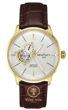 ĐỒNG HỒ NAM BENTLEY BL1850-15MKWD AUTOMATIC CASE GOLD DÂY DA 42MM