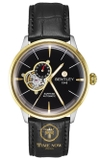 ĐỒNG HỒ BENTLEY BL1850-15MTBB AUTOMATIC GOLD TWO TONE CASE DÂY DA 42MM