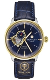 ĐỒNG HỒ NAM BENTLEY BL1850-15MTNN AUTOMATIC GOLD TWO TONE CASE DÂY DA