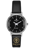 ĐỒNG HỒ NỮ BENTLEY BL1855-10LWBB QUARTZ DÂY DA 32MM