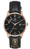 ĐỒNG HỒ BENTLEY BL1864-10MRBB QUARTZ CASE GOLD DÂY DA 40MM