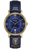 ĐỒNG HỒ BENTLEY BL1865-10MKNN QUARTZ CASE GOLD DÂY DA 40MM