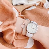 ĐỒNG HỒ NỮ CALVIN KLEIN POSH QUARTZ WHITE DIAL WATCH 32MM K8Q331L2