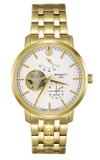 ĐỒNG HỒ NAM BENTLEY BL1862-15MKWI AUTOMATIC GOLD TONE DÂY KIM LOẠI