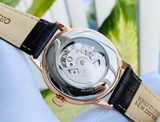 ĐỒNG HỒ ORIENT BAMBINO RA-AG0001S00C (RA-AG0001S10B)OPEN HEART CASE ROSE GOLD DÂY DA