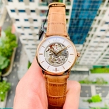 ĐỒNG HỒ NAM EDOX 85300-37R-AIR BEMONTS AUTOMATIC CASE ROSE GOLD DÂY DA 