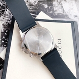 ĐỒNG HỒ NAM BULOVA 98B258 QUARTZ CHRONOGRAPH CASE SILVER DÂY CAO SU 