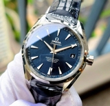 ĐỒNG HỒ NAM OMEGA SEAMASTER 231.13.42.21.03.001 AQUA TERRA CASE SILVER DÂY DA