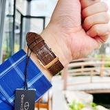 ĐỒNG HỒ NAM ORIENT STAR SKELETON RE-AT0103Y00B CASE ROSE GOLD DÂY DA