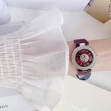 ĐỒNG HỒ NỮ VERSUS BY VERSACE VSP643920 BRICK LANE CRYSTAL CASE SILVER DÂY DA