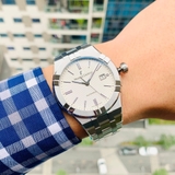 ĐỒNG HỒ NAM MAURICE LACROIX AI6008-SS002-130-2 AIKON AUTOMATIC CASE SILVER