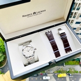 ĐỒNG HỒ NAM MAURICE LACROIX AI6008-SS002-130-2 AIKON AUTOMATIC CASE SILVER