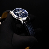 ĐỒNG HỒ NAM BULOVA 96C142 CLASSIC AUTOMATIC CASE SILVER DÂY DA