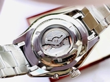 ĐỒNG HỒ NAM SEIKO SRN043P1 AUTOMATIC KINETIC TONE SILVER DÂY KIM LOẠI