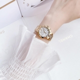 ĐỒNG HỒ NỮ BULOVA 98R216 MAIDEN LANE CHRONOGRAPH DIAMOND TONE GOLD 