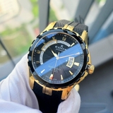 ĐỒNG HỒ NAM EDOX 83006-357JNC-NID AUTOMATIC CASE GOLD DÂY CAO SU