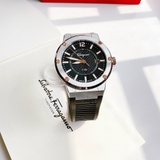 ĐỒNG HỒ NAM SALVATORE FERRAGAMO F80 SFHY00120 QUARTZ CASE SILVER DÂY CAO SU