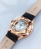 ĐỒNG HỒ NAM EDOX 80500-37R-BUIR LES VAUBERTS MOONPHASE CASE ROSE GOLD DÂY DA