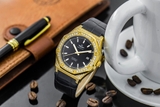 ĐỒNG HỒ NAM SRWATCH GALAXY SG99993.4601GLA CASE GOLD DÂY DA