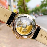 ĐỒNG HỒ LONGINES PRESENCE AUTOMATIC GOLD DIAL BLACK LEATHER L4.921.2.42.2 (L49212422)