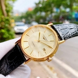 ĐỒNG HỒ LONGINES PRESENCE AUTOMATIC GOLD DIAL BLACK LEATHER L4.921.2.42.2 (L49212422)