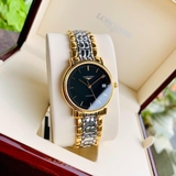 ĐỒNG HỒ LONGINES PRESENCE BLACK-GOLD L4.821.2.52.7 (L48212527)