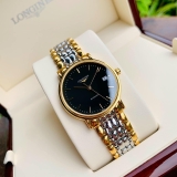 ĐỒNG HỒ LONGINES PRESENCE BLACK-GOLD L4.821.2.52.7 (L48212527)