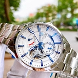 ĐỒNG HỒ NAM BENTLEY BL1831-15MWWI AUTOMATIC AMS WHITE DÂY KIM LOẠI