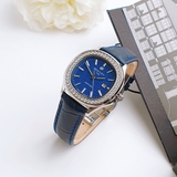 ĐỒNG HỒ NỮ BENTLY BL1869-101L-WBB (Mặt xanh, da xanh)