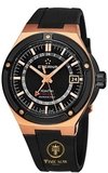 ĐÔNG HỒ ETERN AKONTIKI GMT AUTOMATIC BLACK DIAL MEN'S WATCH 7740.63.41.1289