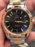 ĐỒNG HỒ OMEGA SEAMASTER AQUA TERRA 150M CO‑AXIAL CHRONOMETER GMT 43 MM 231.20.43.22.06.003 (23120432206003) DEMI VÀNG 18K