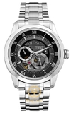 ĐỒNG HỒ NAM BULOVA 96A119 CLASSIC AUTOMATIC TONE SILVER DÂY KIM LOẠI