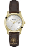 ĐỒNG HỒ NỮBULOVA 97M114 CLASSIC BROWN LEATHER STRAP WATCH 30MM