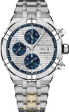 ĐỒNG HỒ MAURICE LACROIX AIKON CHRONOGRAPH BLUE & WHITE AI6038-SS002-131-1