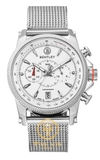 ĐỒNG HỒ NAM BENTLEY BL1694-20WWI-M QUARTZ TONE SILVER DÂY MESH KIM LOẠI