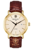 ĐỒNG HỒ NAM BENTLEY BL1811-10MKKD CASE GOLD DÂY DA