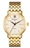 ĐỒNG HỒ NAM BENTLEY BL1811-10MKKI CLASSIC TONE GOLD DÂY KIM LOẠI